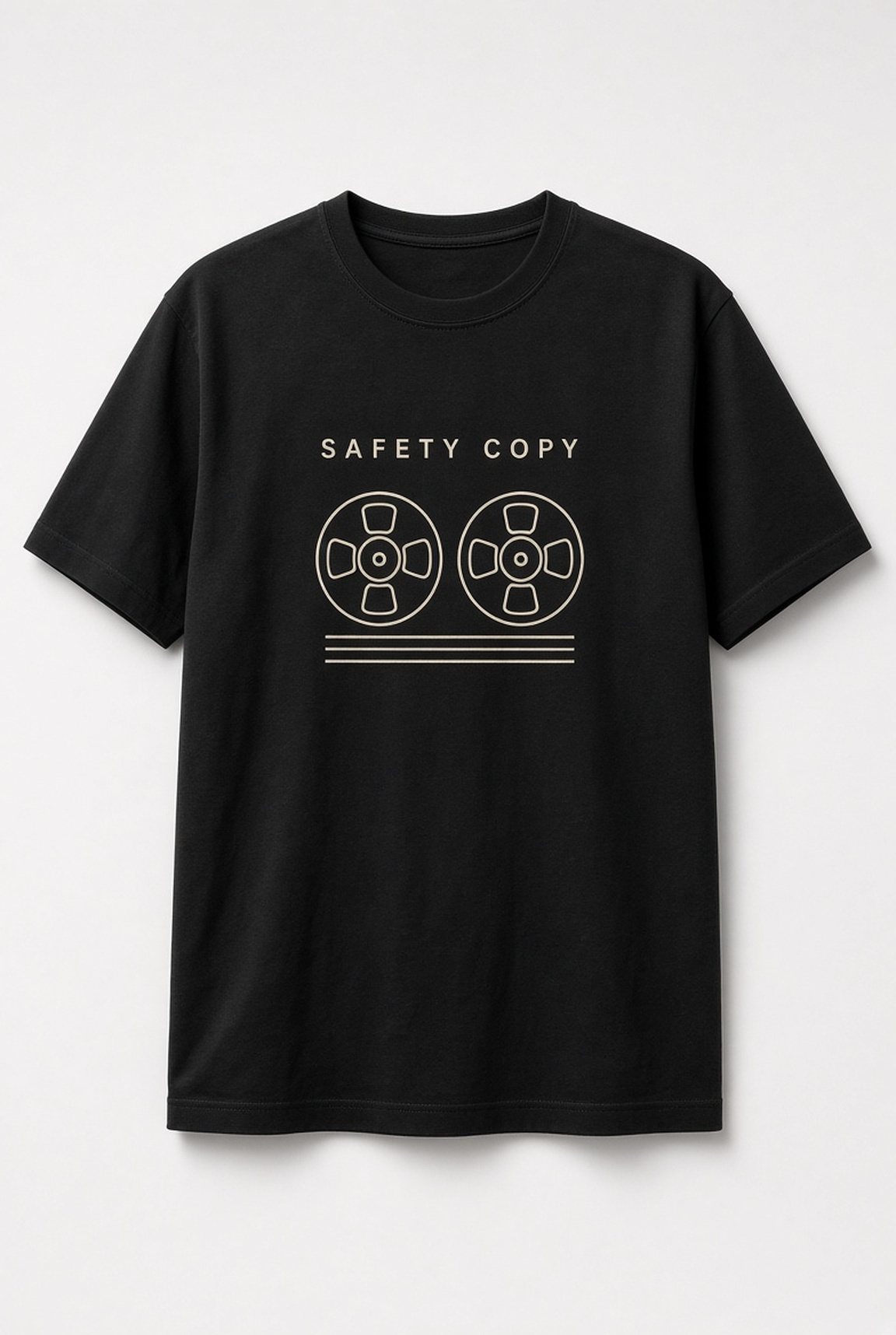 Safety Copy Tape Reels Unisex T-Shirt