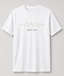 Alternative view of Soft Clip Waveform Unisex T-Shirt